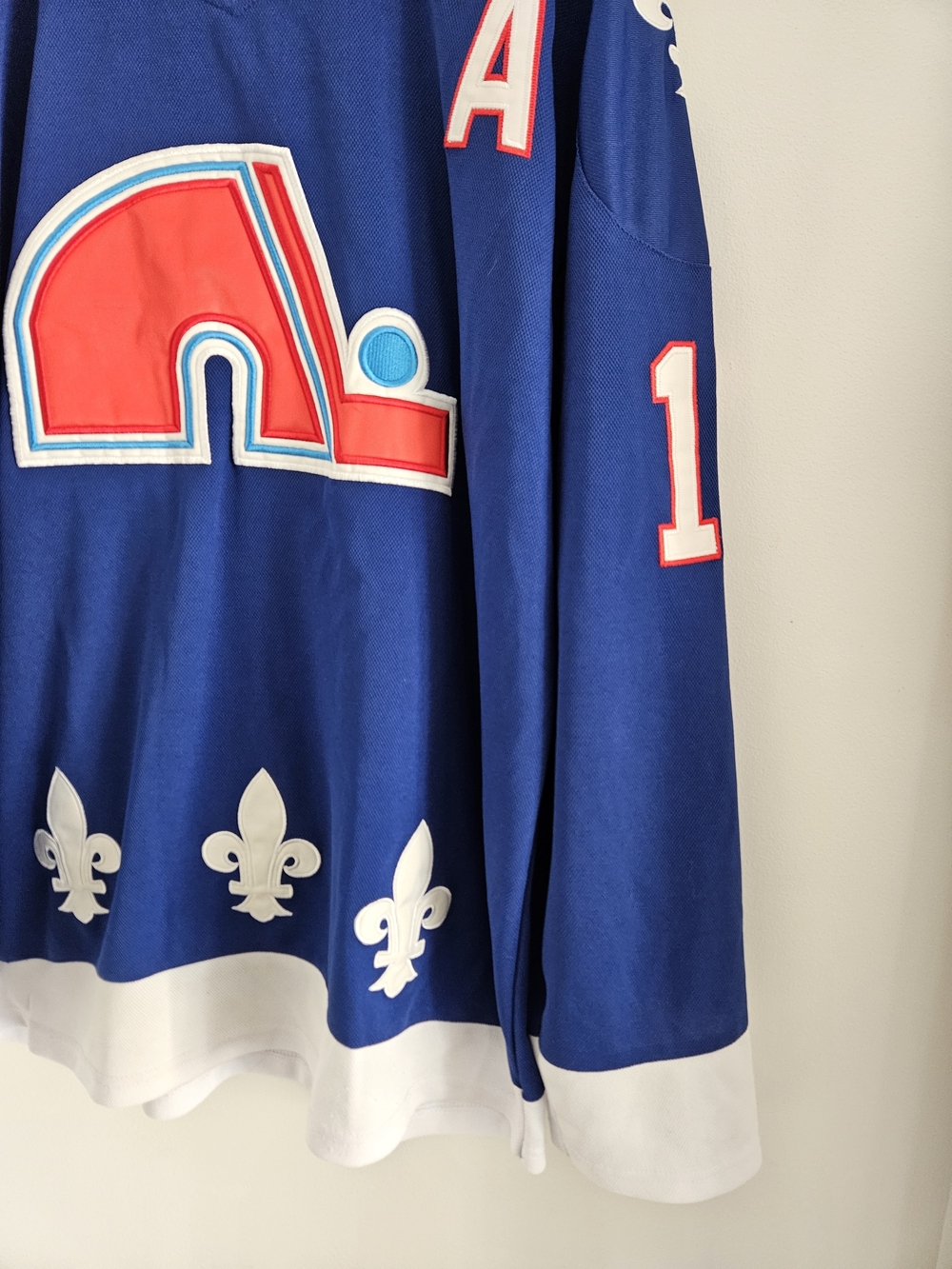 Quebec Nordiques Jersey Vintage Hockey Mens Size 52 Wendel Clark - Picture 4 of 10
